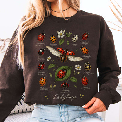 Ladybugs Nature Study Sweatshirt