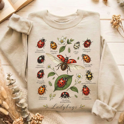 Ladybugs Nature Study Sweatshirt