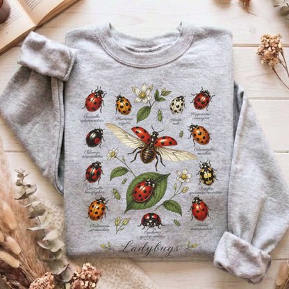Ladybugs Nature Study Sweatshirt