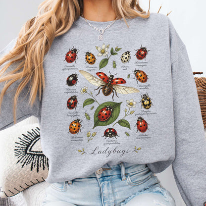 Ladybugs Nature Study Sweatshirt