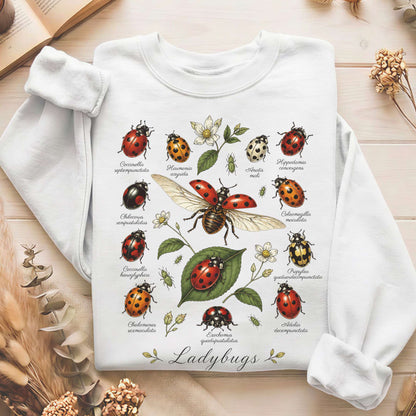 Ladybugs Nature Study Sweatshirt