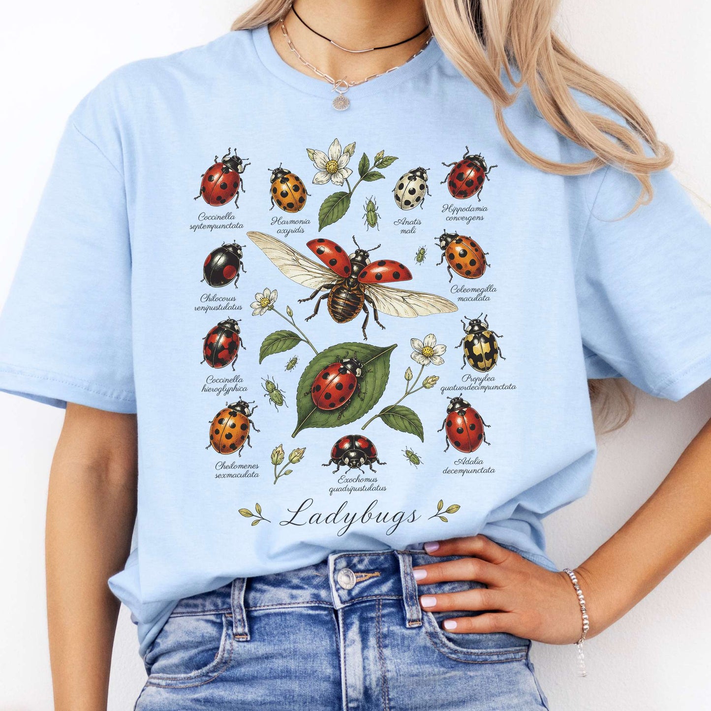 Ladybugs Nature Study T-Shirt