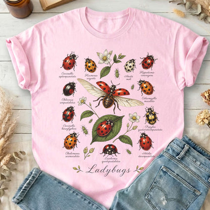 Ladybugs Nature Study T-Shirt
