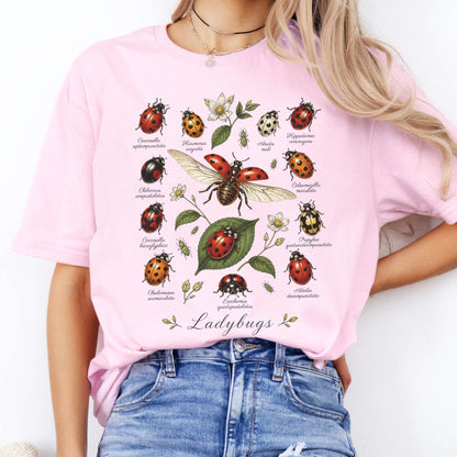 Ladybugs Nature Study T-Shirt