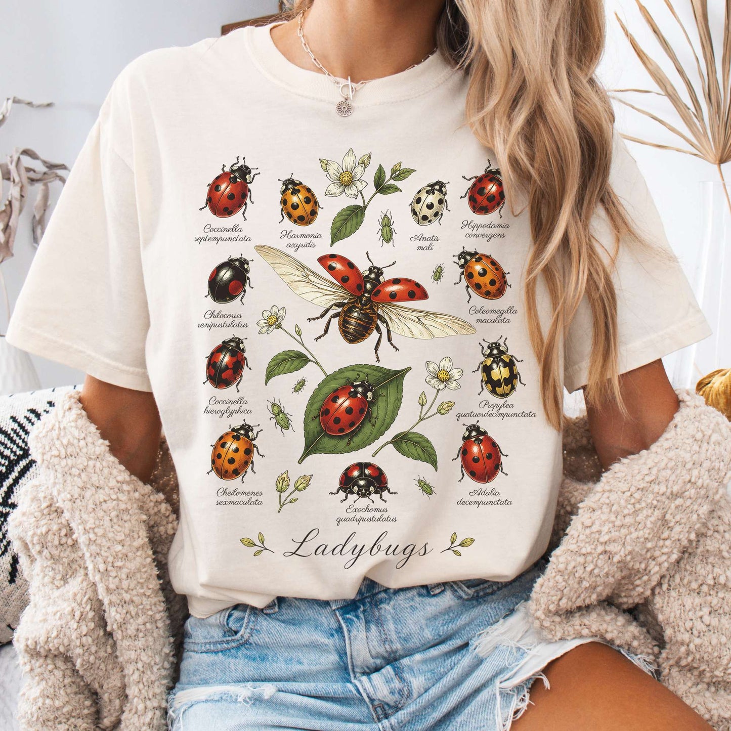 Ladybugs Nature Study T-Shirt