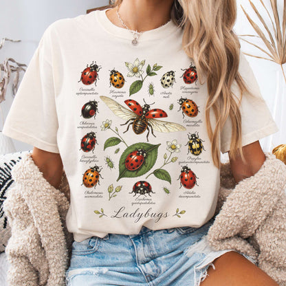 Ladybugs Nature Study T-Shirt