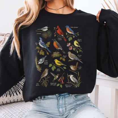 North American Birds Field Guide Sweatshirt