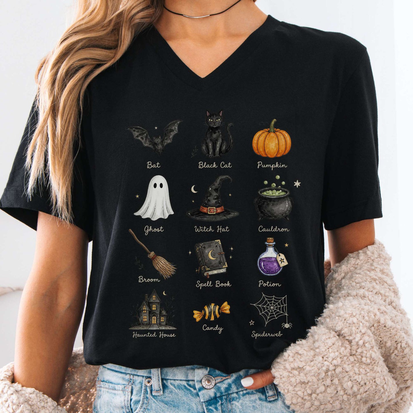The Halloween Compendium V-Neck
