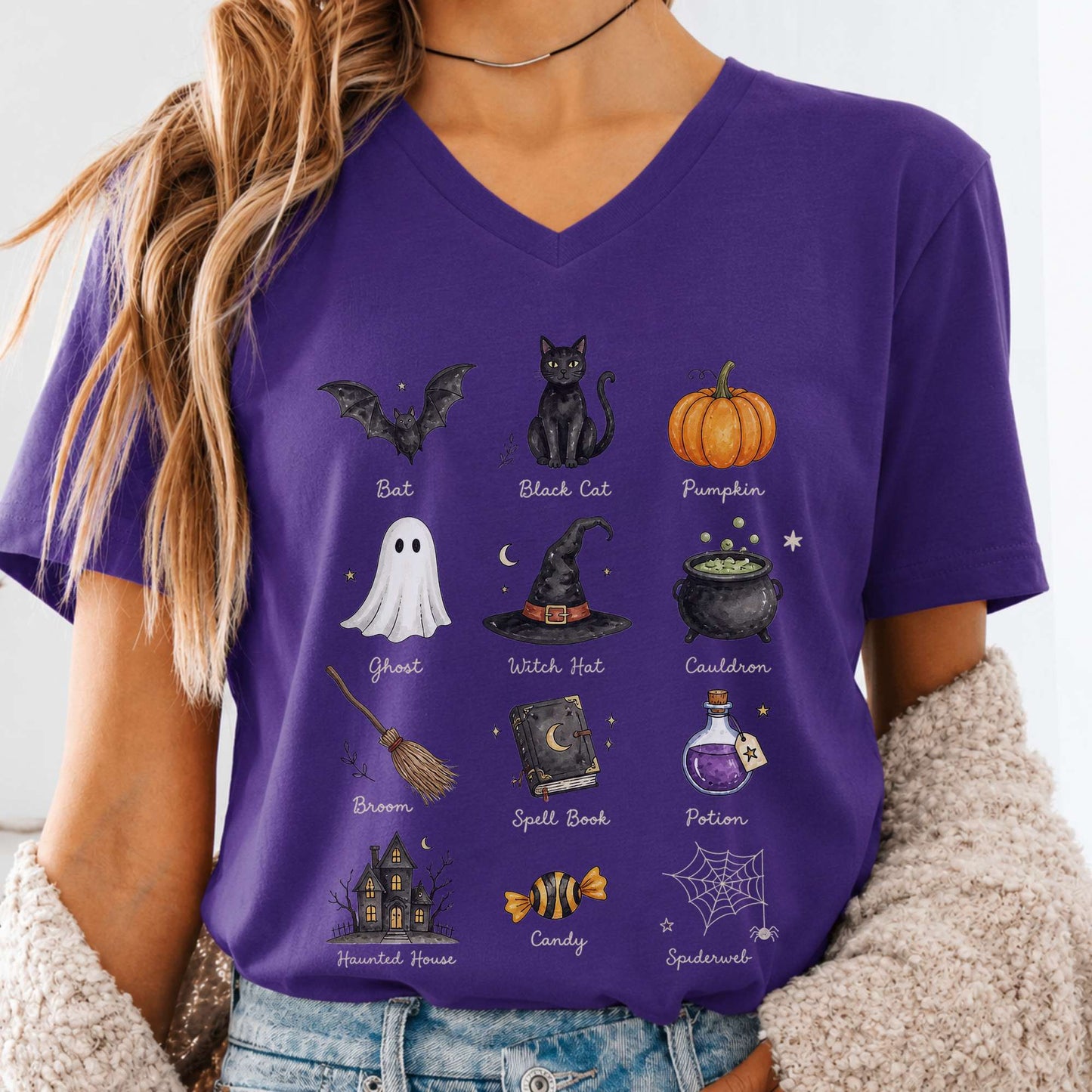 The Halloween Compendium V-Neck