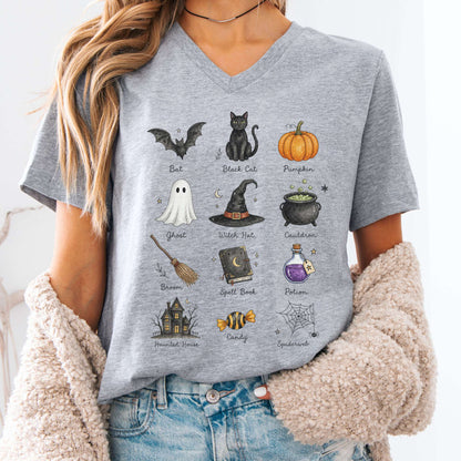 The Halloween Compendium V-Neck