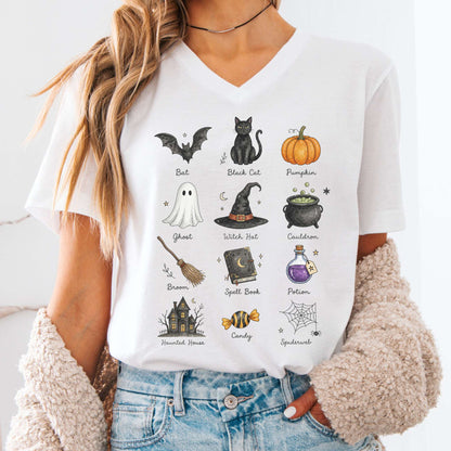 The Halloween Compendium V-Neck