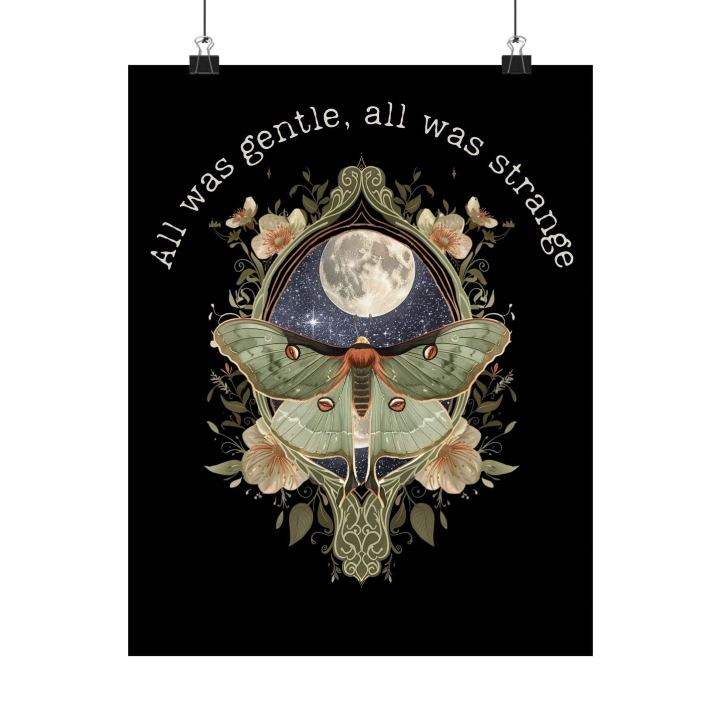 Poster 11″ x 14″ / Matte Design 267A - Art Print The Mystic Eden