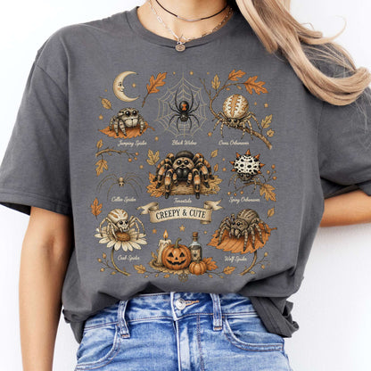 Creepy & Cute Arachnids Halloween T-Shirt
