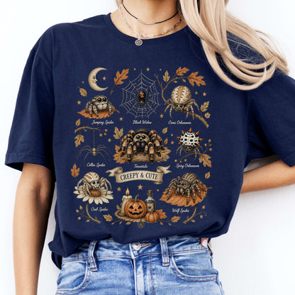 Creepy & Cute Arachnids Halloween T-Shirt