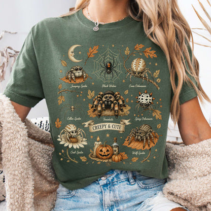Creepy & Cute Arachnids Halloween T-Shirt