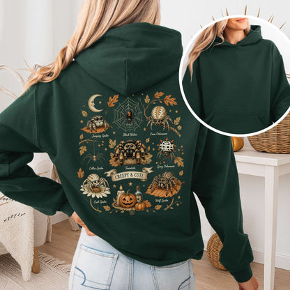 Creepy & Cute Arachnids Halloween Hoodie