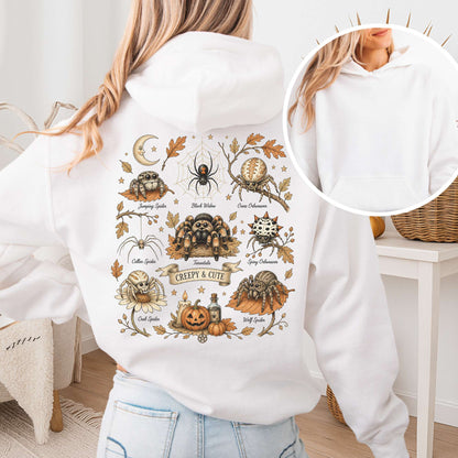 Creepy & Cute Arachnids Halloween Hoodie