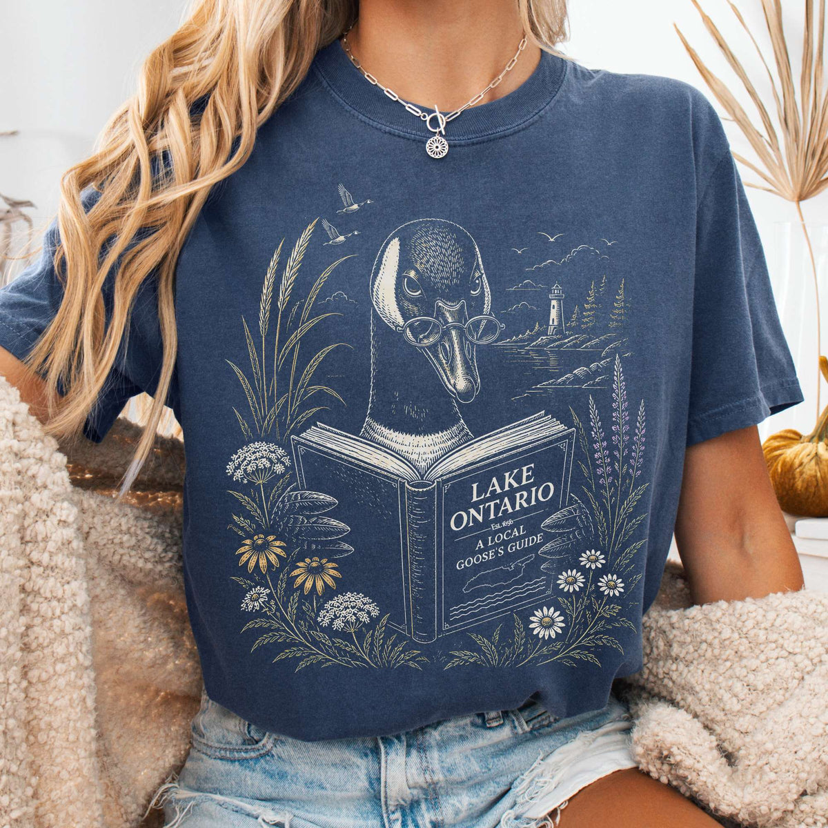 Lake Ontario Local Goose Guide T-Shirt