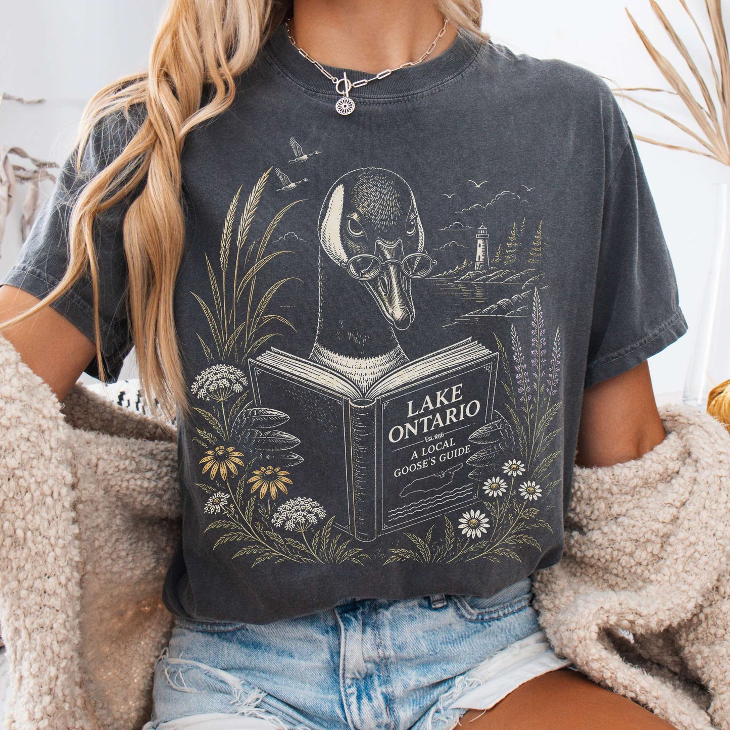 Lake Ontario Local Goose Guide T-Shirt