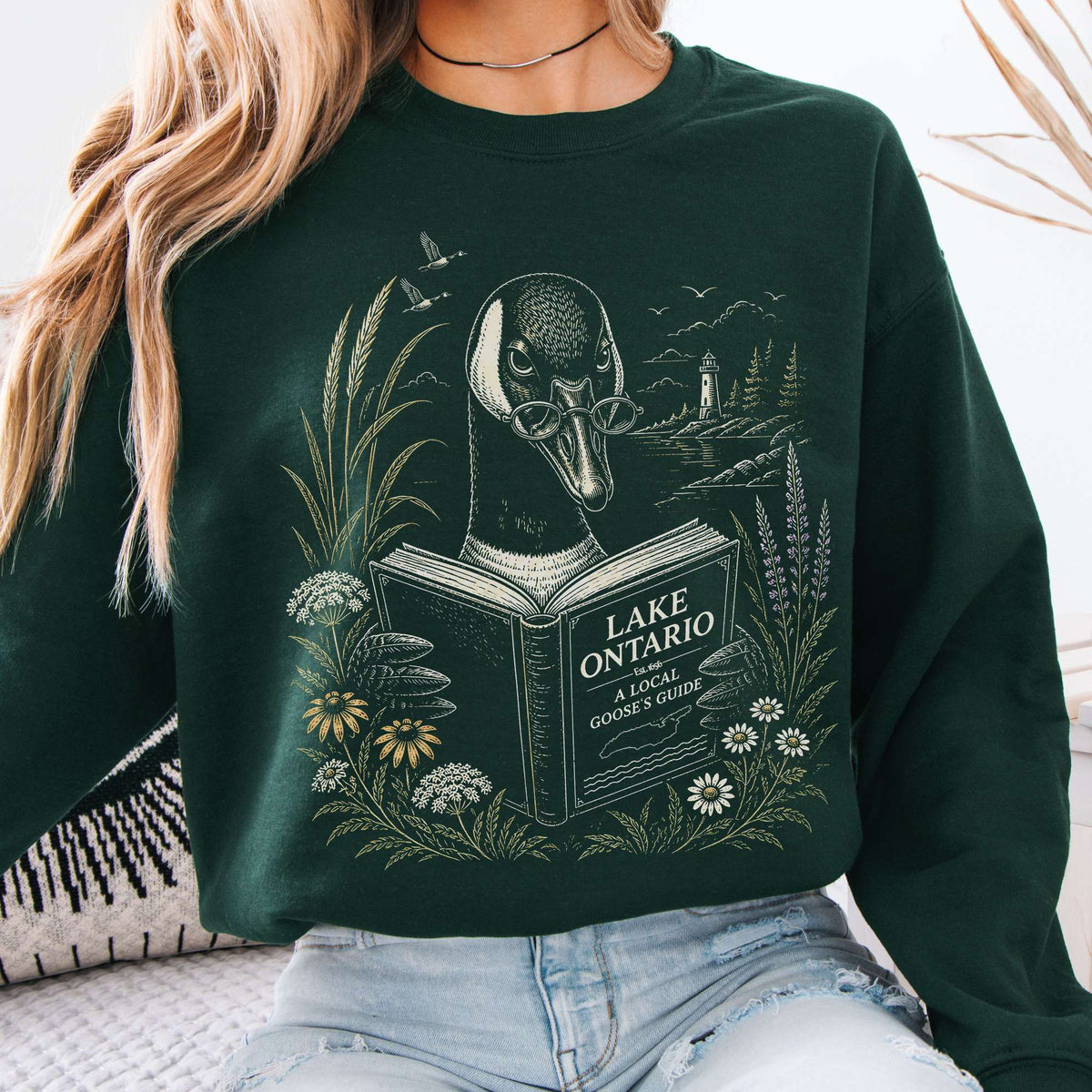 Lake Ontario Local Goose Guide Sweatshirt