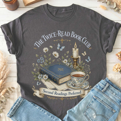 The Twice-Read Book Club Literary T-Shirt