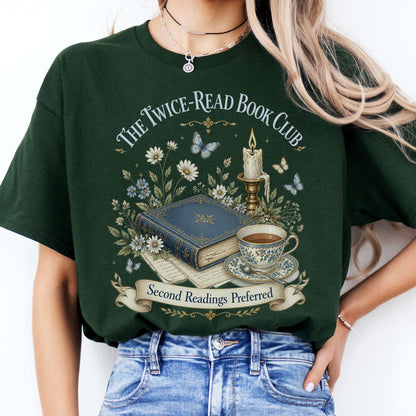 The Twice-Read Book Club Literary T-Shirt