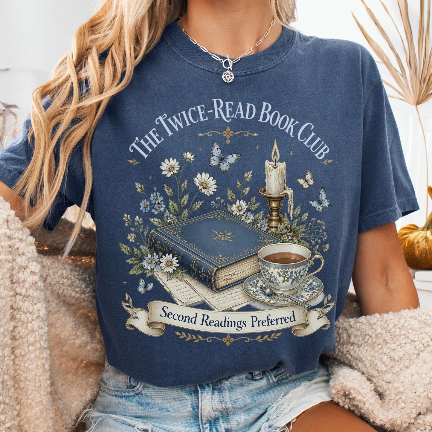 The Twice-Read Book Club Literary T-Shirt