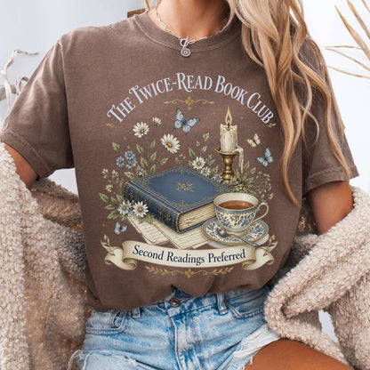 The Twice-Read Book Club Literary T-Shirt