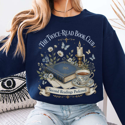 The Twice-Read Book Club Literary Sweatshirt