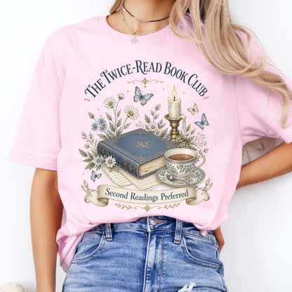 The Twice-Read Book Club Literary T-Shirt