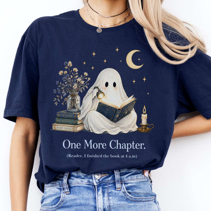 One More Chapter Ghost Reader T-Shirt
