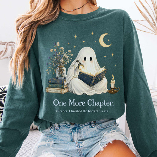 One More Chapter Ghost Reader Long Sleeve