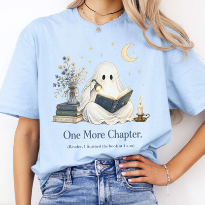 One More Chapter Ghost Reader T-Shirt