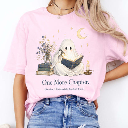 One More Chapter Ghost Reader T-Shirt