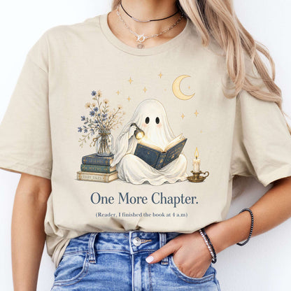 One More Chapter Ghost Reader T-Shirt