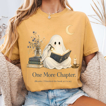 One More Chapter Ghost Reader T-Shirt