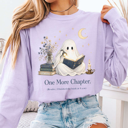 One More Chapter Ghost Reader Long Sleeve