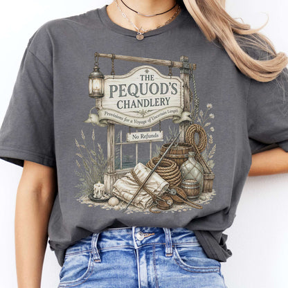 The Pequod's Chandlery Moby-Dick Literary T-Shirt
