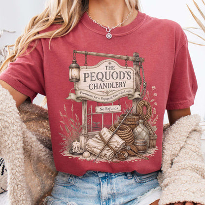 The Pequod's Chandlery Moby-Dick Literary T-Shirt