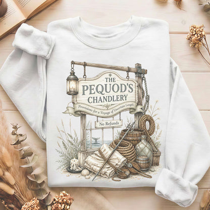 The Pequod's Chandlery Moby-Dick Literary Sweatshirt