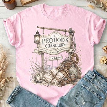 The Pequod's Chandlery Moby-Dick Literary T-Shirt