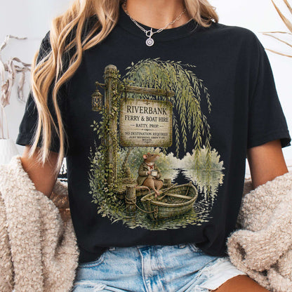 Riverbank Ferry and Boat Hire Wind in the Willows T-Shirt