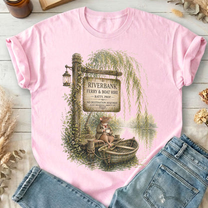 Riverbank Ferry and Boat Hire Wind in the Willows T-Shirt
