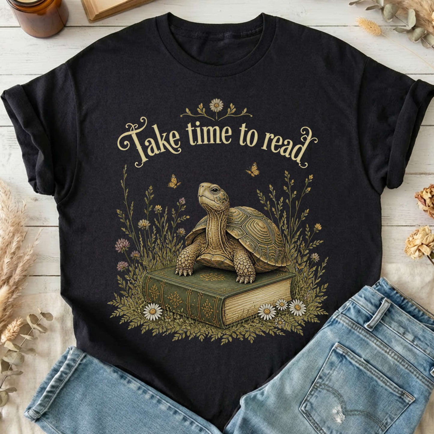 Take Time to Read Literary T-Shirt