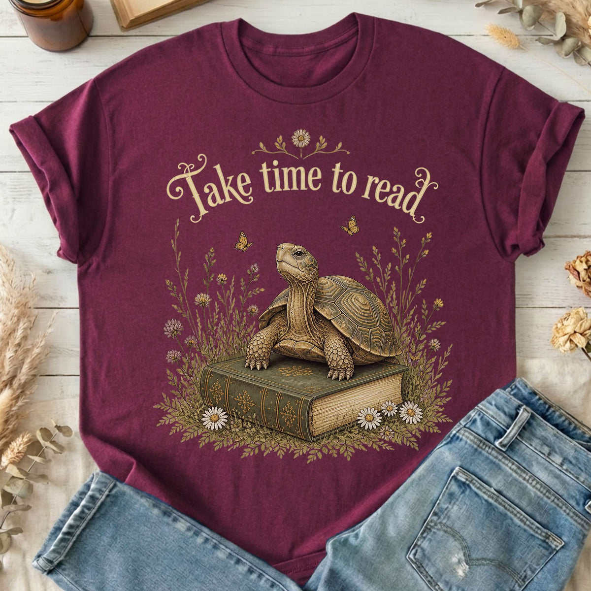 Take Time to Read Literary T-Shirt