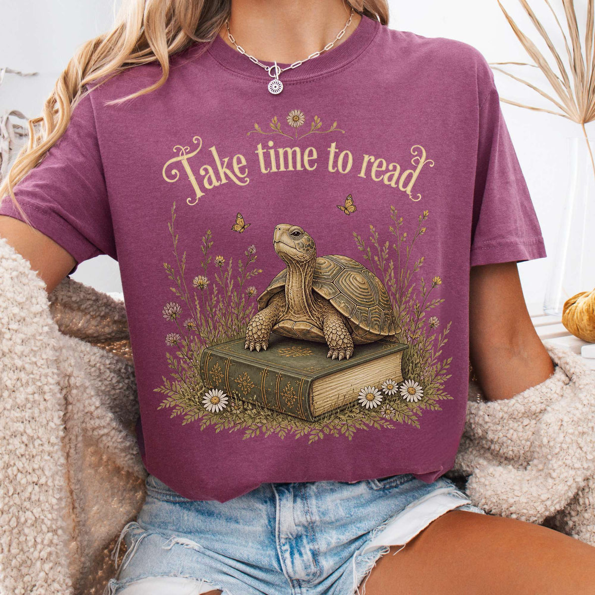 Take Time to Read Literary T-Shirt