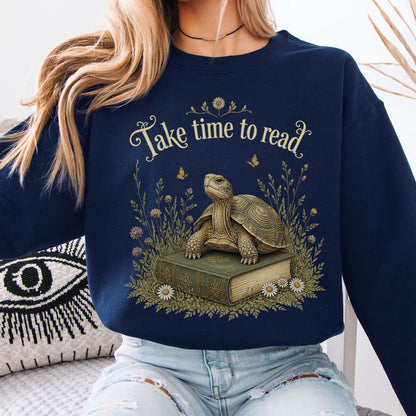 Take Time to Read Literary Sweatshirt