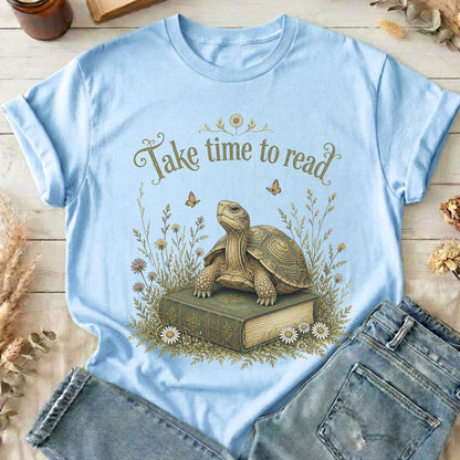 Take Time to Read Literary T-Shirt