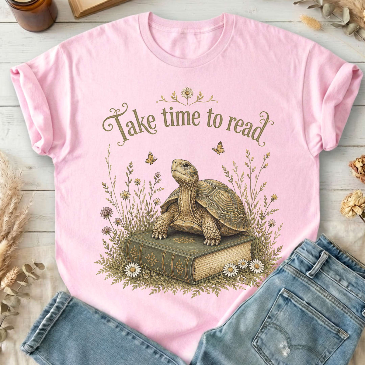 Take Time to Read Literary T-Shirt