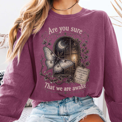 Are You Sure That We Are Awake A Midsummer Night's Dream Shakespeare Long Sleeve